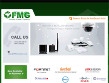 Tablet Screenshot of fmgmyanmar.com